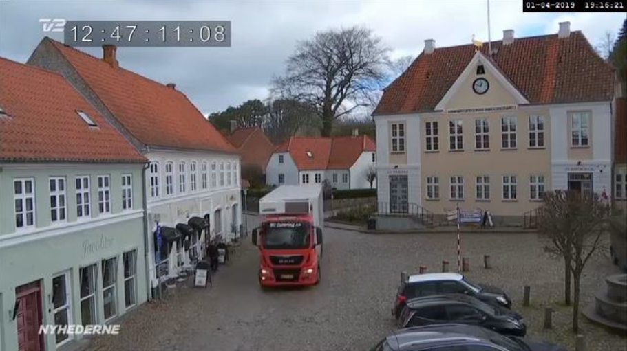Trafiktælling i Mariager